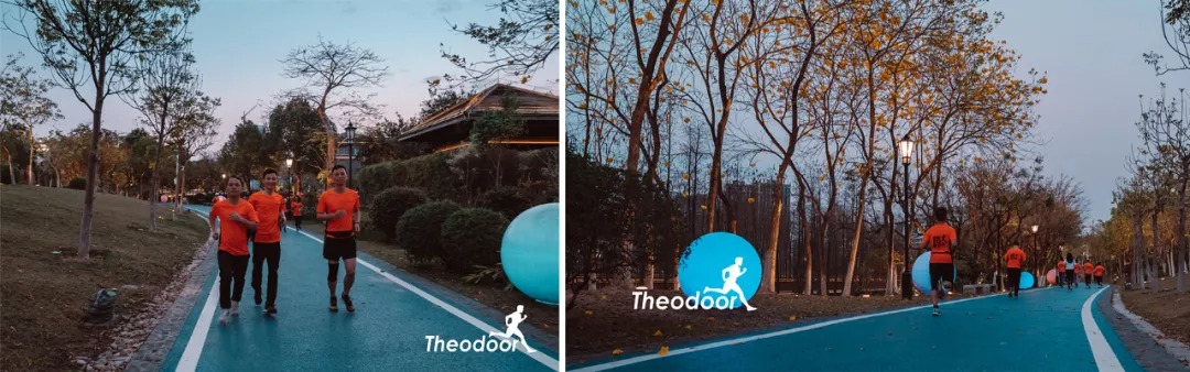 西奧多跑團一起跑贏未來