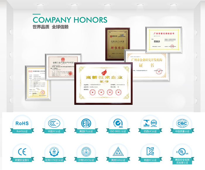 世界品質，全球信賴