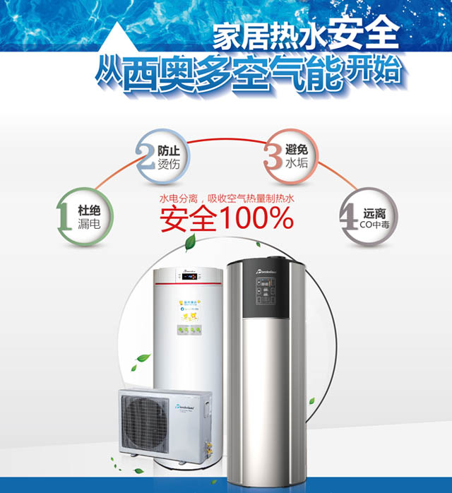 家居熱水安全，從西奧多空氣能開始